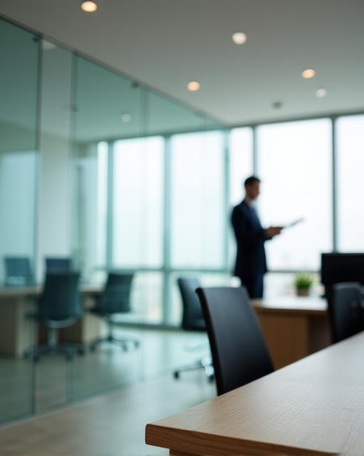 Modern professional office environment in Sandwell reflecting precision and authority